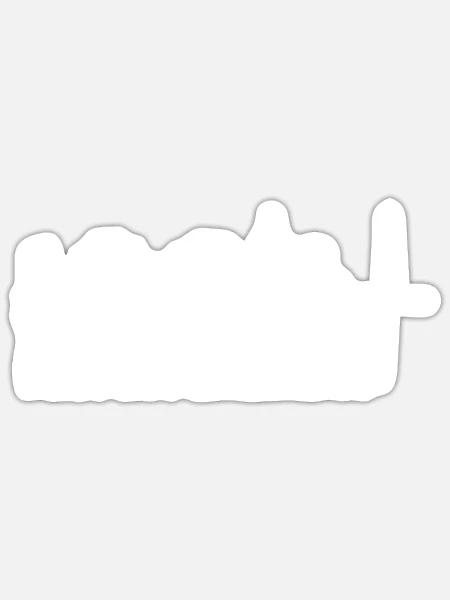 Architekt -Architekt T-Shirt - Vertrauen Sie mir - Sticker Größe S (10 x 10 cm) - Mattweiß