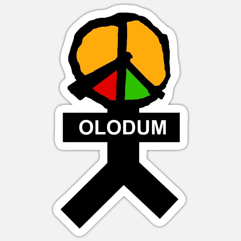 OLODUM Sticker Größe S (10 x 10 cm)