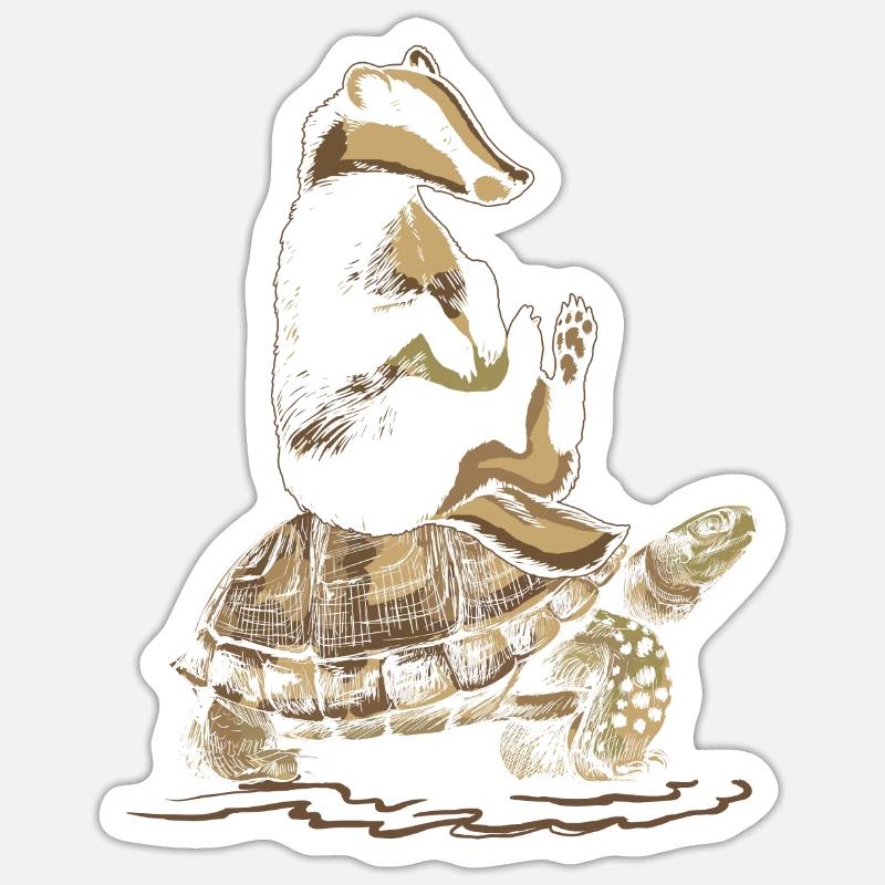 Sticker Größe S (10 x 10 cm) - 