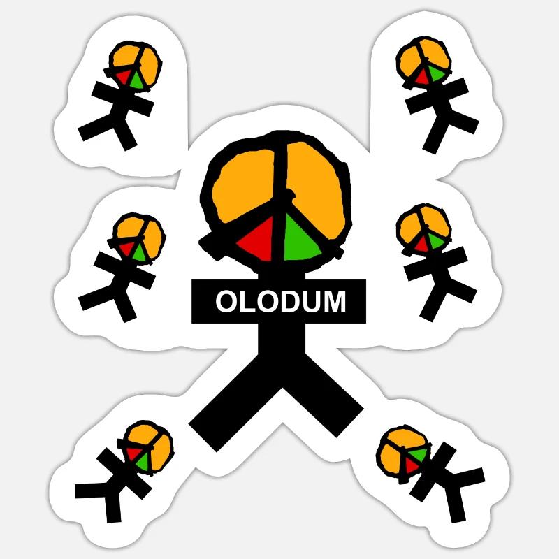 Sticker størrelse S (10 x 10 cm) - 