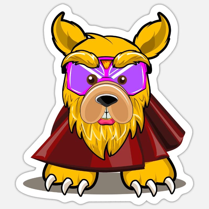 Sticker taille S (10 x 10 cm) - 