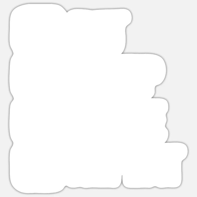 Skaters & Skating - Sticker size S (10 x 10 cm) - white matte