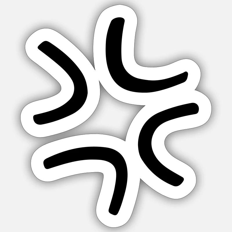 Sticker taille S (10 x 10 cm) - 