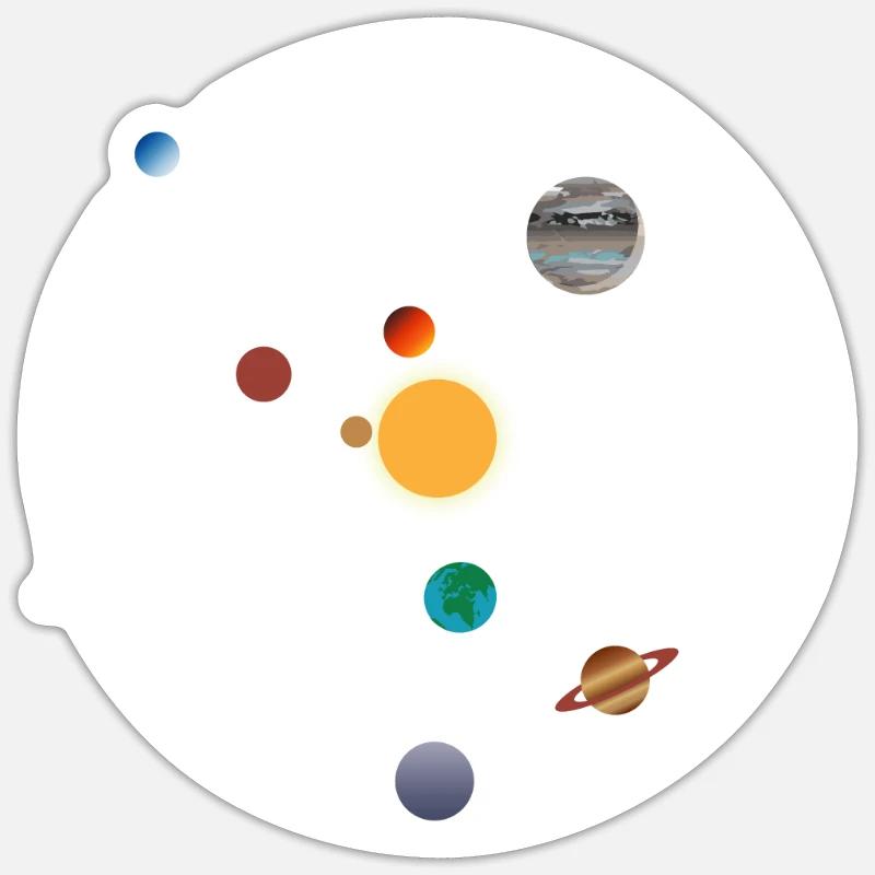 Sticker taille S (10 x 10 cm) - 