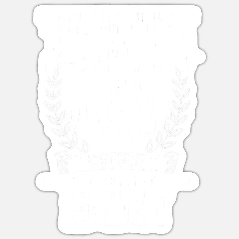 Stolzer Vater eines Sohnes Sticker Größe S (10 x 10 cm)