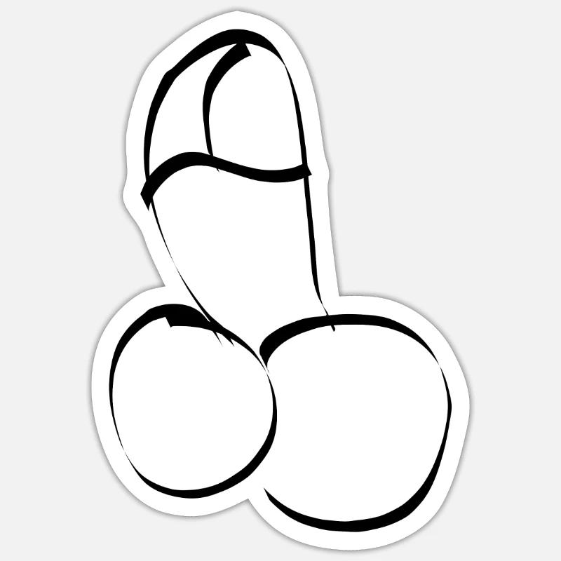 Sticker Größe S (10 x 10 cm) - 