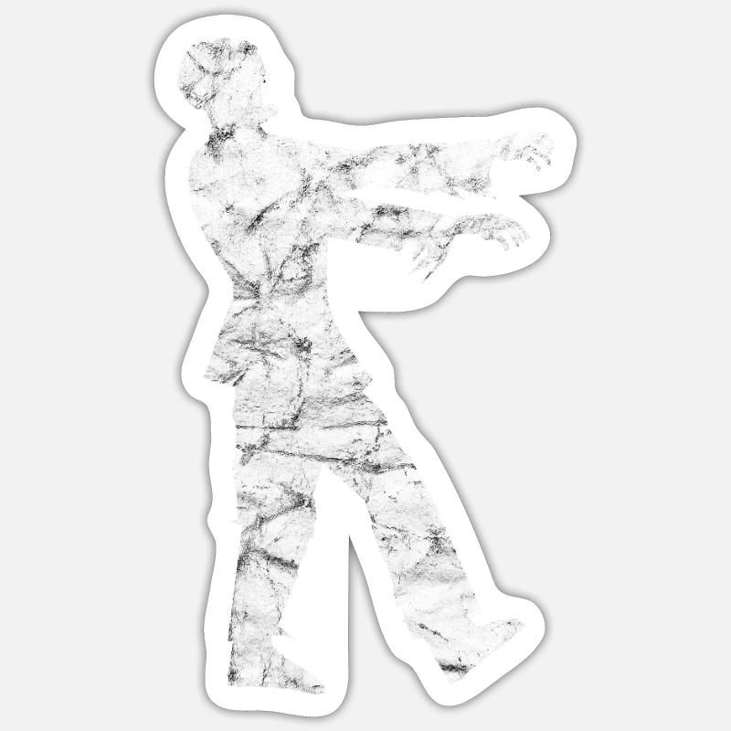 zombie Sticker size S (10 x 10 cm)