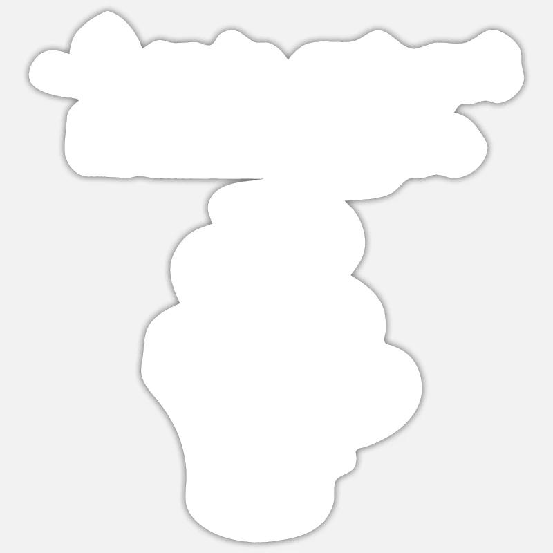 Sysadmin Coffee - Sticker size S (10 x 10 cm) - white matte