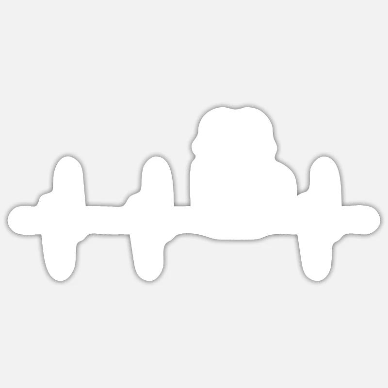 Sticker Größe S (10 x 10 cm) - 
