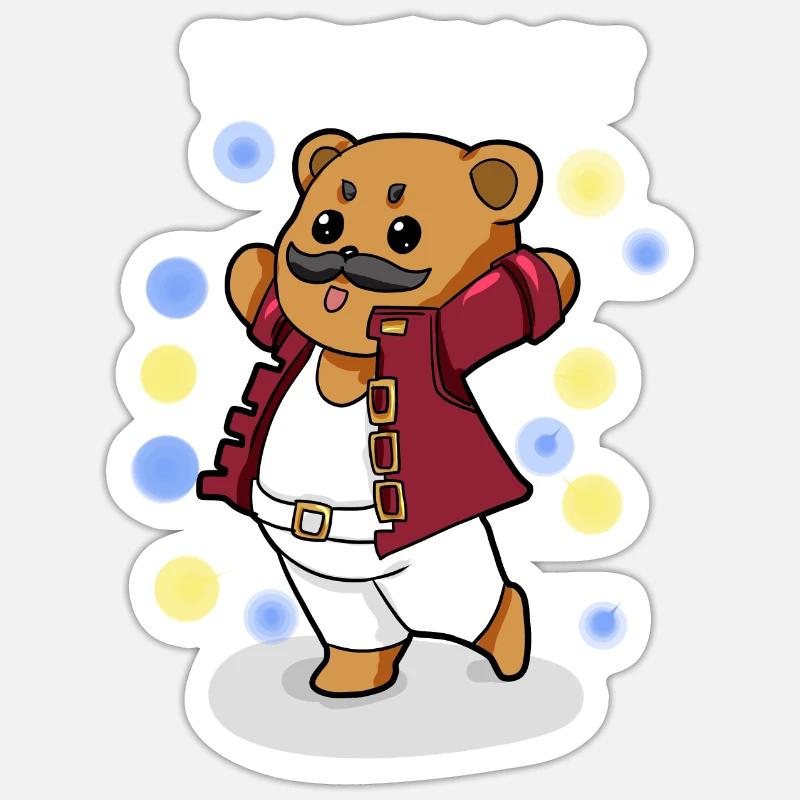 Sticker taille S (10 x 10 cm) - 