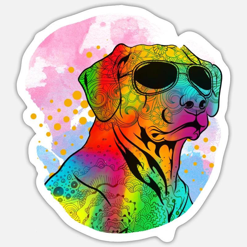 Sticker taille S (10 x 10 cm) - 