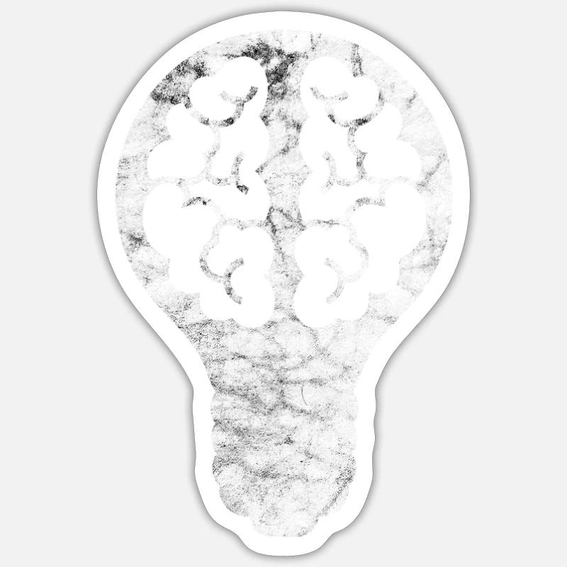 science - Sticker size S (10 x 10 cm) - white matte