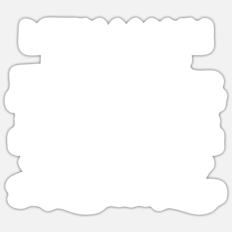 Ehemann Liebe meines Lebens Geschenk - Sticker Größe S (10 x 10 cm) - Mattweiß