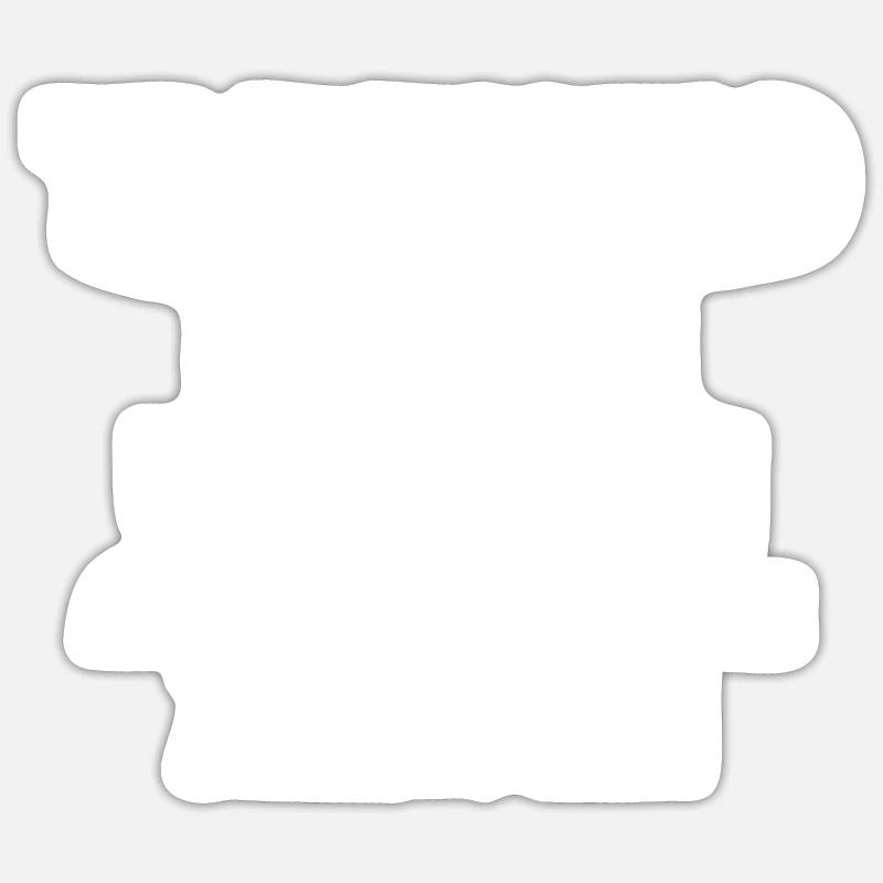 Bartender tip = hugging without Anfas gift Sticker size S (10 x 10 cm)