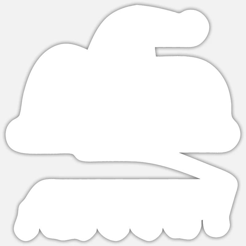Sticker Größe S (10 x 10 cm) - 