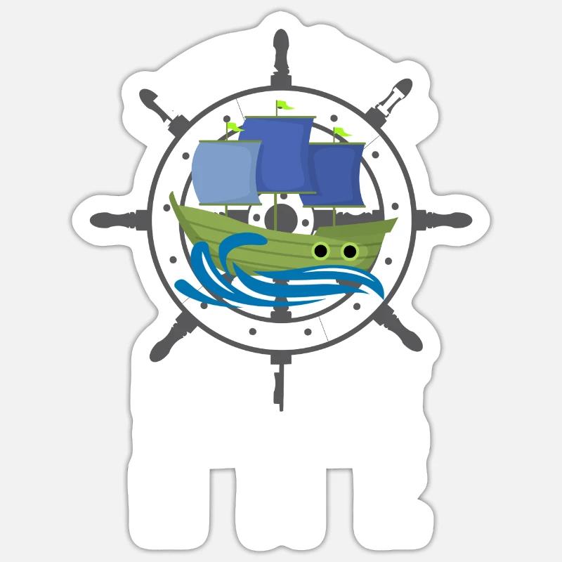 Hafen der Ehe Braut Bräutigam Anker Heirat JGA - Sticker Größe S (10 x 10 cm) - Mattweiß