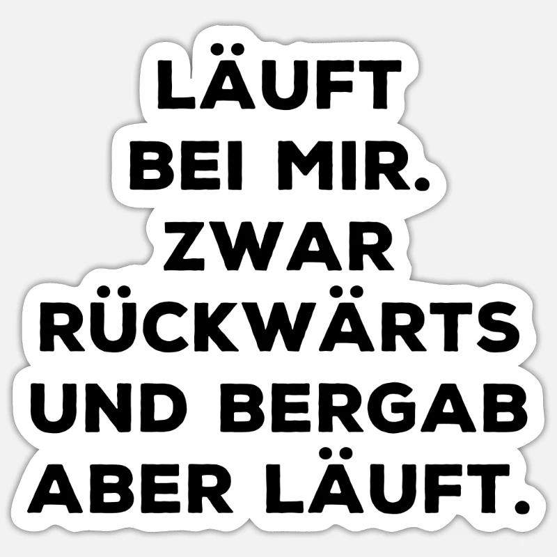 Optimismus Sticker Größe S (10 x 10 cm)