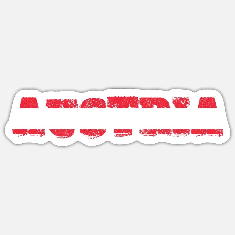 Austria Sticker size S (10 x 10 cm)