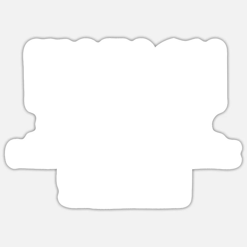 Autisme Sensibilisation Autisme Sensibilisation - Sticker taille S (10 x 10 cm) - blanc mat