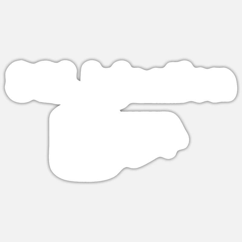 SQL Injection - Sticker size S (10 x 10 cm) - white matte