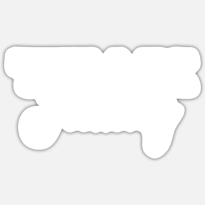 Sticker Größe S (10 x 10 cm) - 