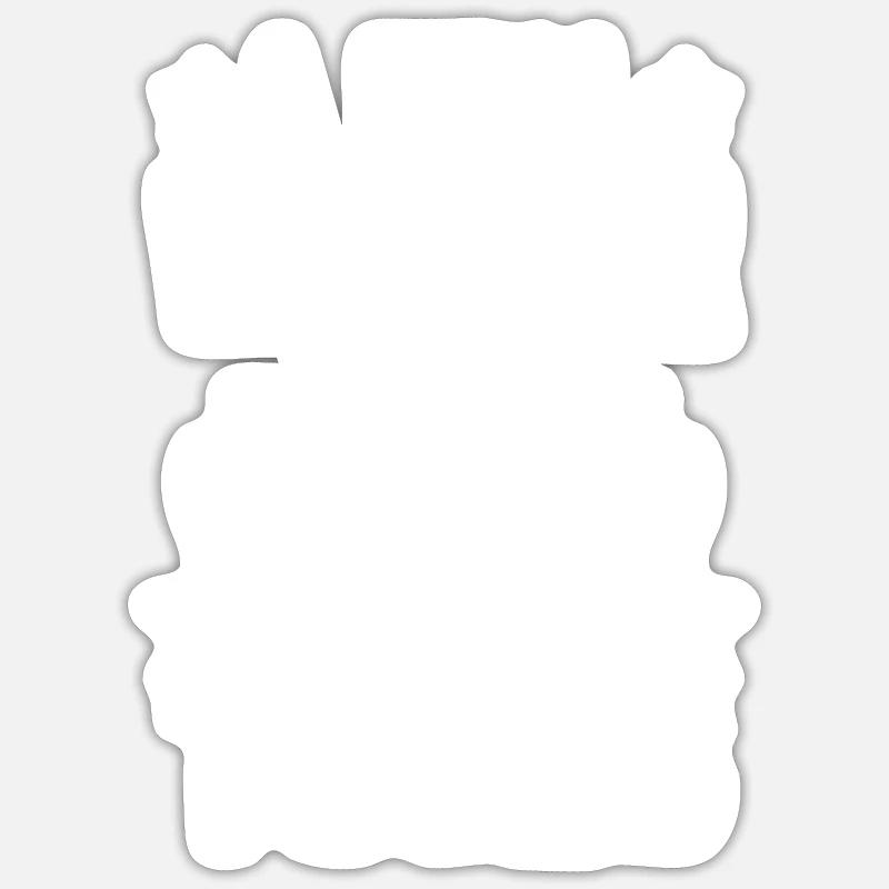 A real woodworker can never have enough tools - Sticker taille S (10 x 10 cm) - blanc mat