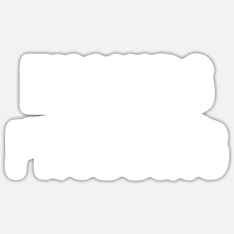Phubbing Snubbing Smartphone Gespräch Geschenkidee - Sticker Größe S (10 x 10 cm) - Mattweiß