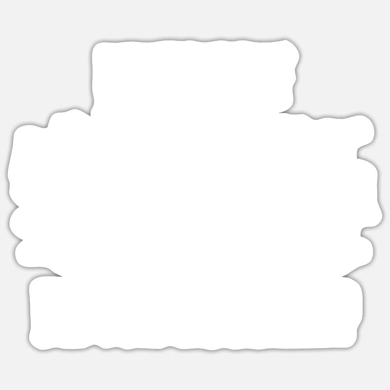 Math physics genius - Sticker size S (10 x 10 cm) - white matte