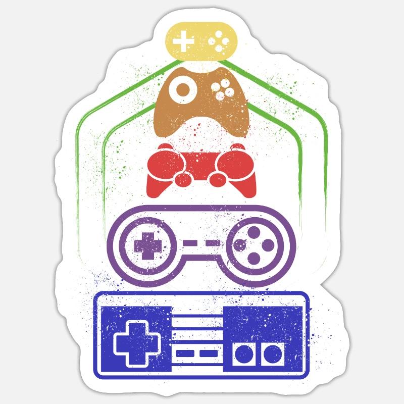 Sticker Größe S (10 x 10 cm) - 