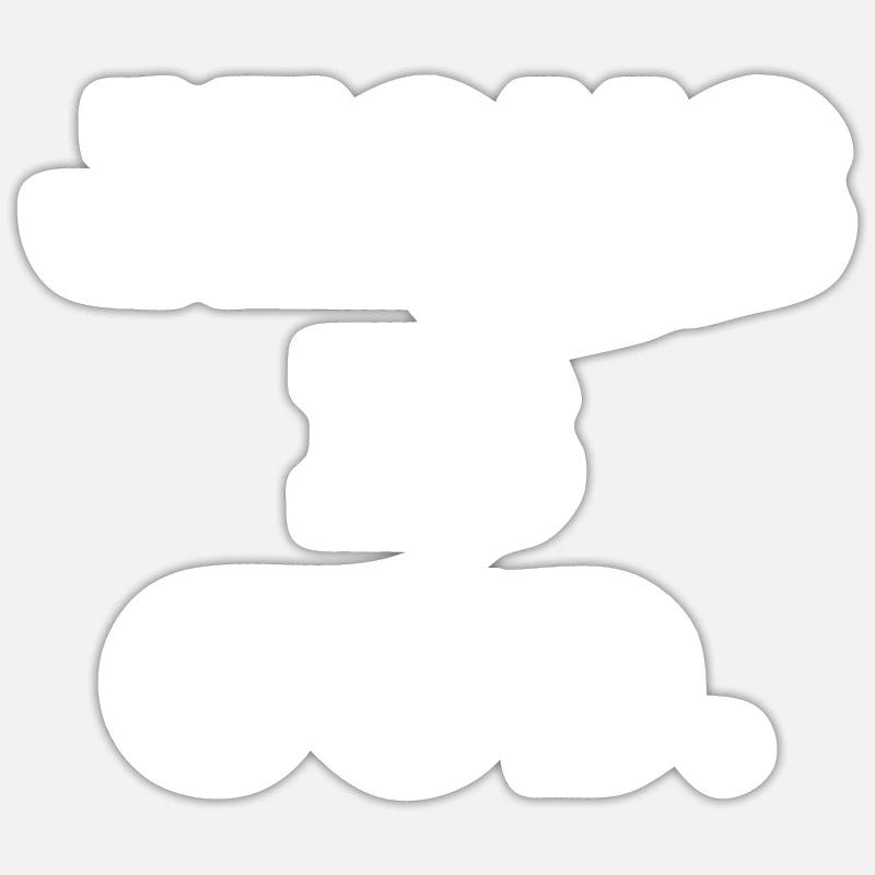Sticker Größe S (10 x 10 cm) - 