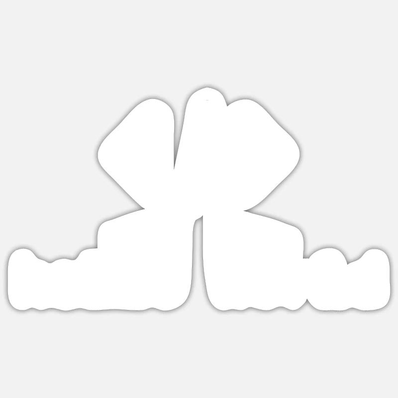 Hello World programmer Sticker size S (10 x 10 cm)