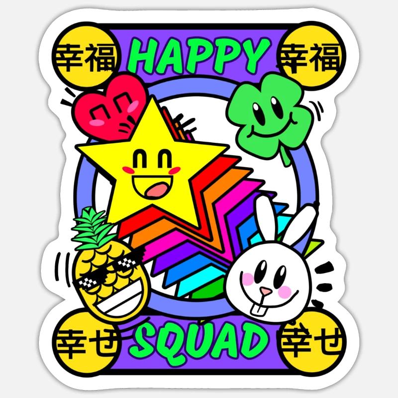 Sticker Größe S (10 x 10 cm) - 