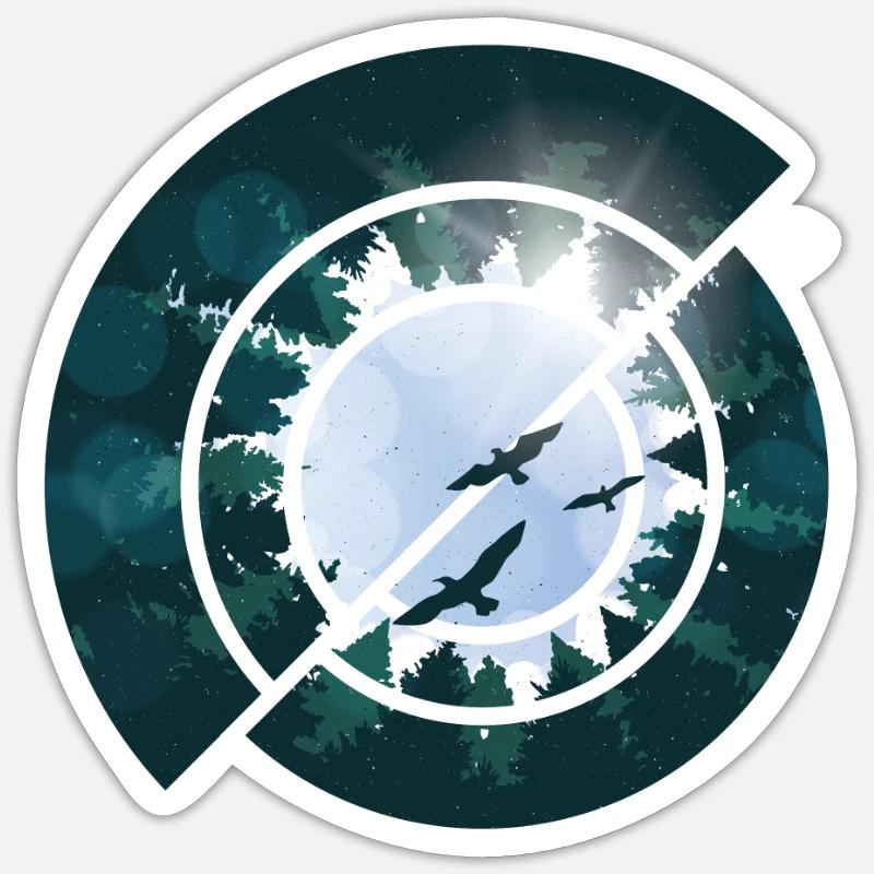 Sticker size S (10 x 10 cm) - 