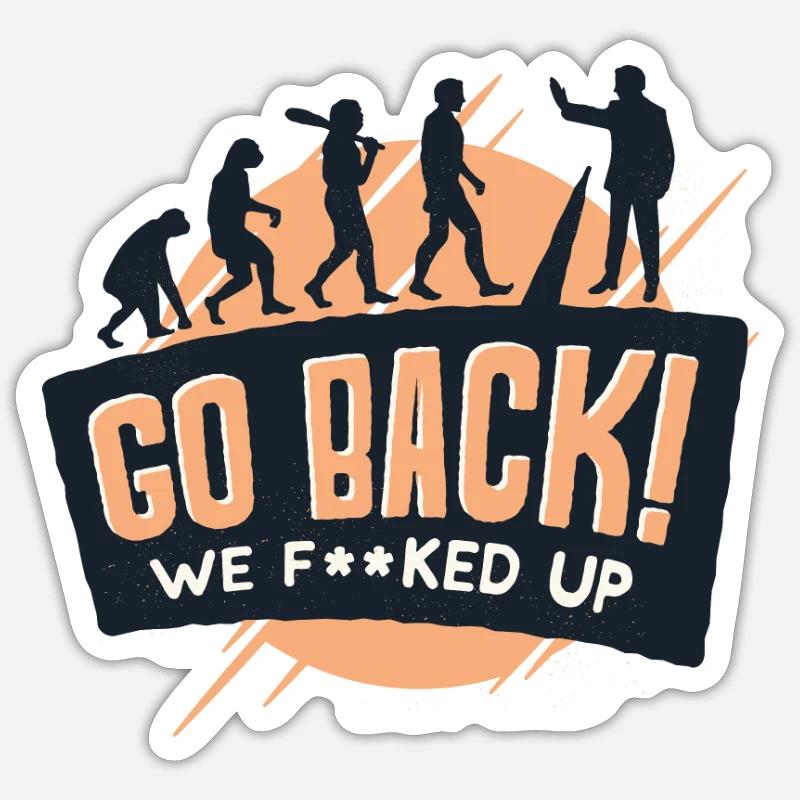 back Sticker size S (10 x 10 cm)