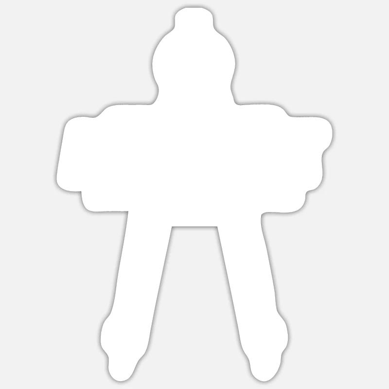 Architetkurstudent Architecte Architecte Drôle Sticker taille S (10 x 10 cm)
