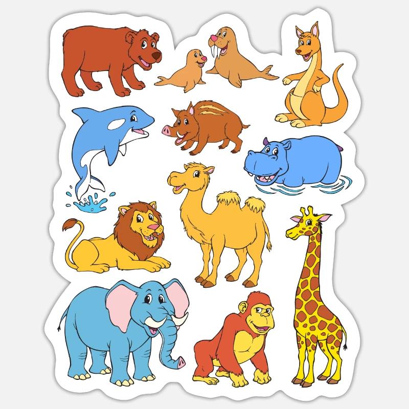Sticker Größe S (10 x 10 cm) - 