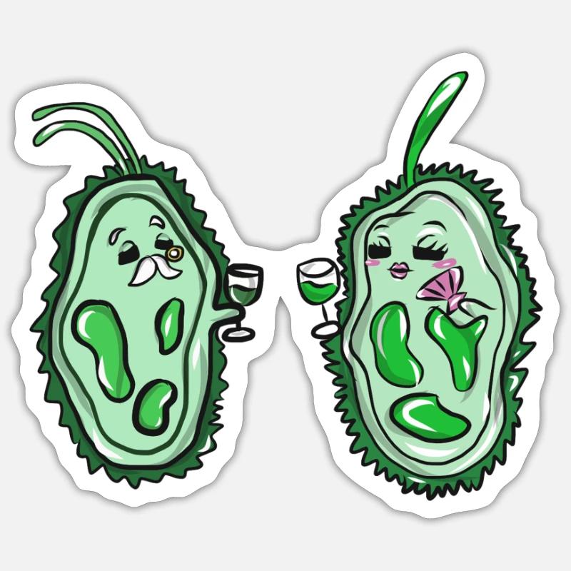 science - Sticker taille S (10 x 10 cm) - blanc mat
