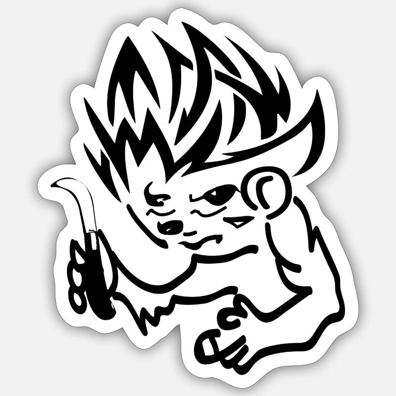 Sticker taille S (10 x 10 cm) - 