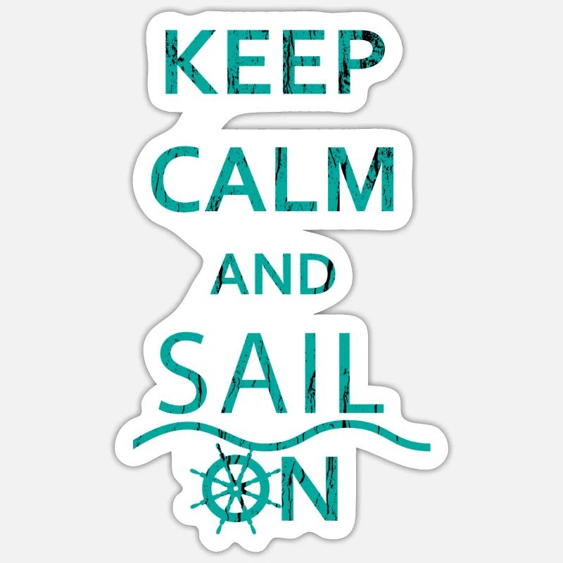 Sailing sailing ship Sticker size S (10 x 10 cm)