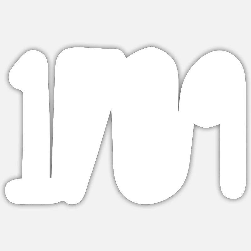 Sticker size S (10 x 10 cm) - 