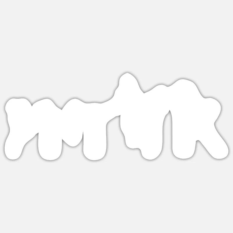 Muay Thai Boxe cadeau Evolution Kick Sticker taille S (10 x 10 cm)