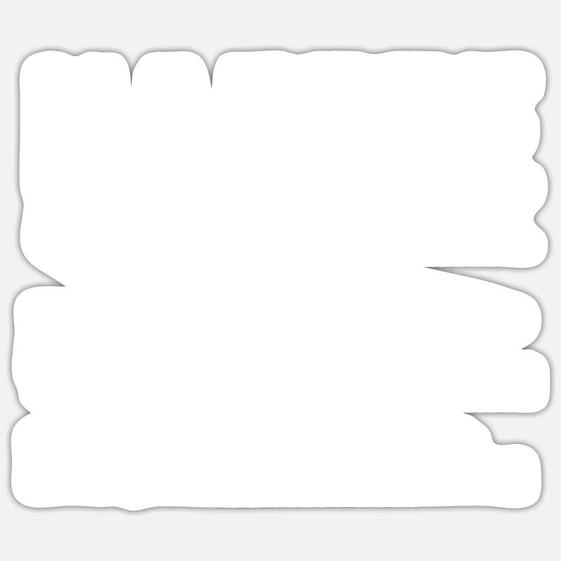 funny coffee definition - Sticker size S (10 x 10 cm) - white matte