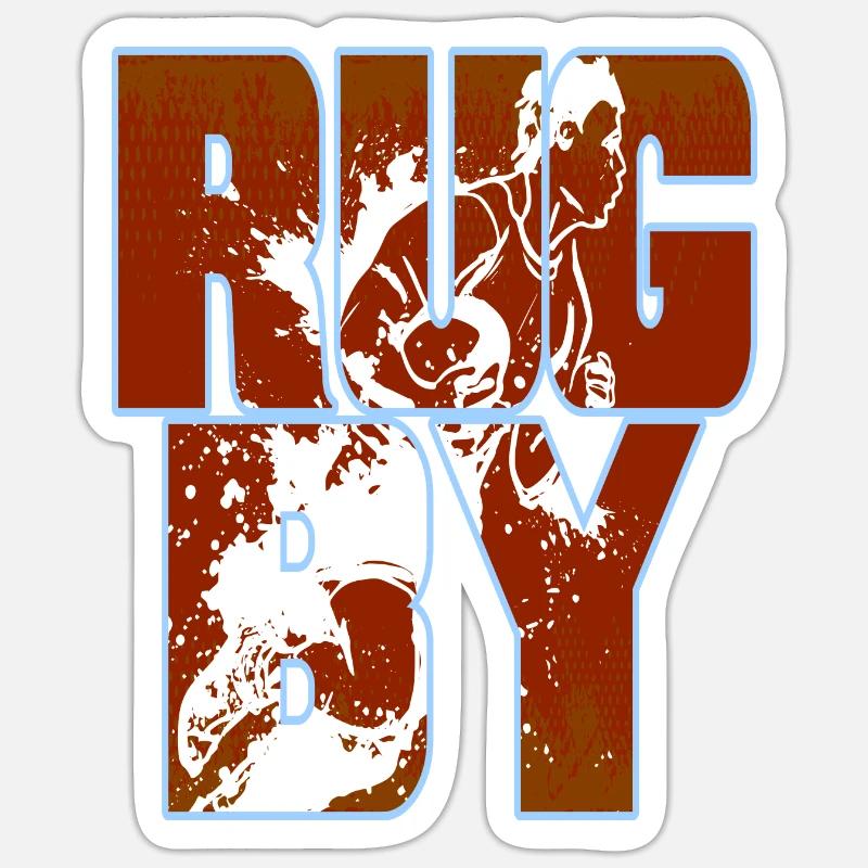 Rugby Sticker size S (10 x 10 cm)