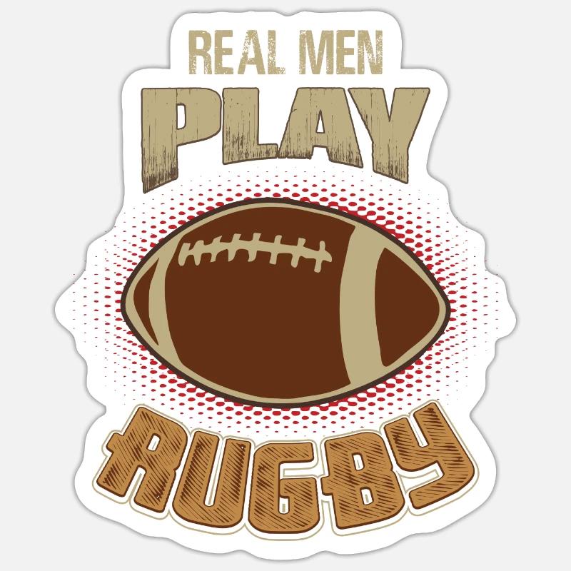 Rugby Sticker size S (10 x 10 cm)