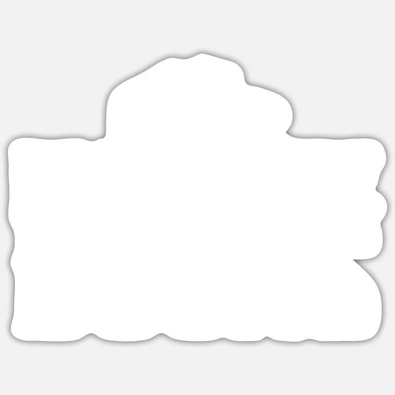 Lire plus de livres - Sticker taille S (10 x 10 cm) - blanc mat