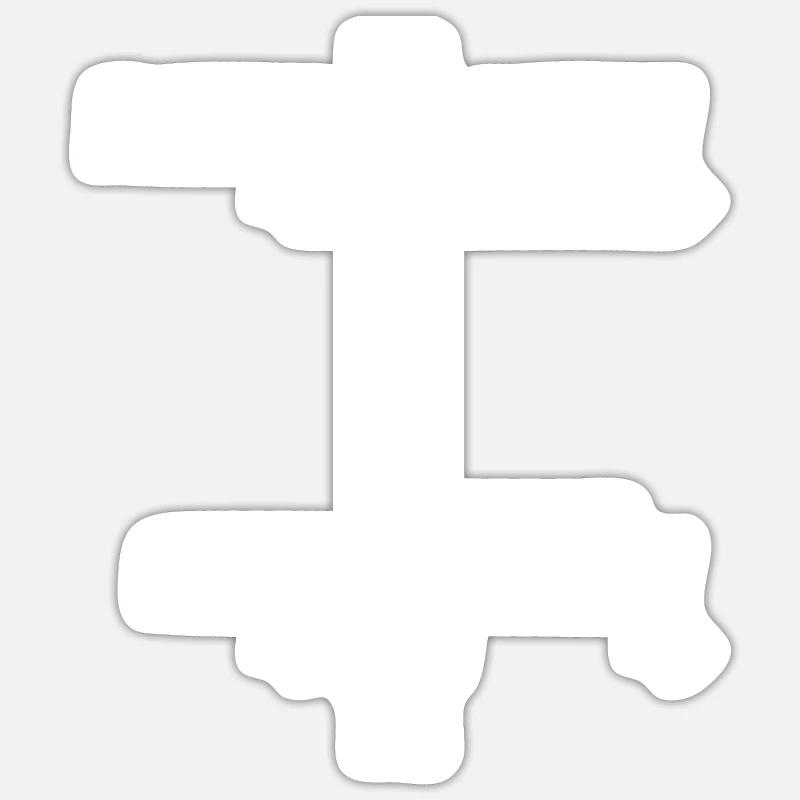 Sticker Größe S (10 x 10 cm) - 