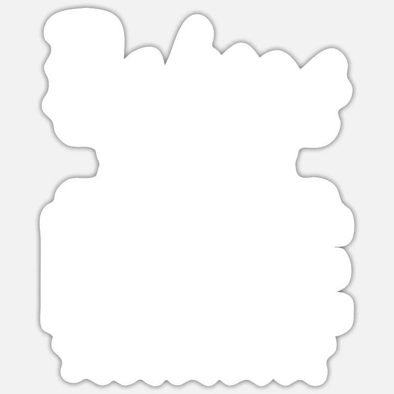 Bakery Baking Baker Baking - Sticker size S (10 x 10 cm) - white matte
