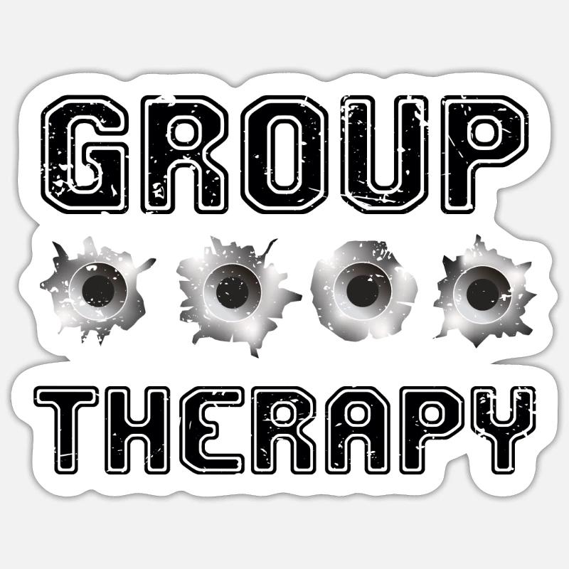 Shoot - Sticker size S (10 x 10 cm) - white matte