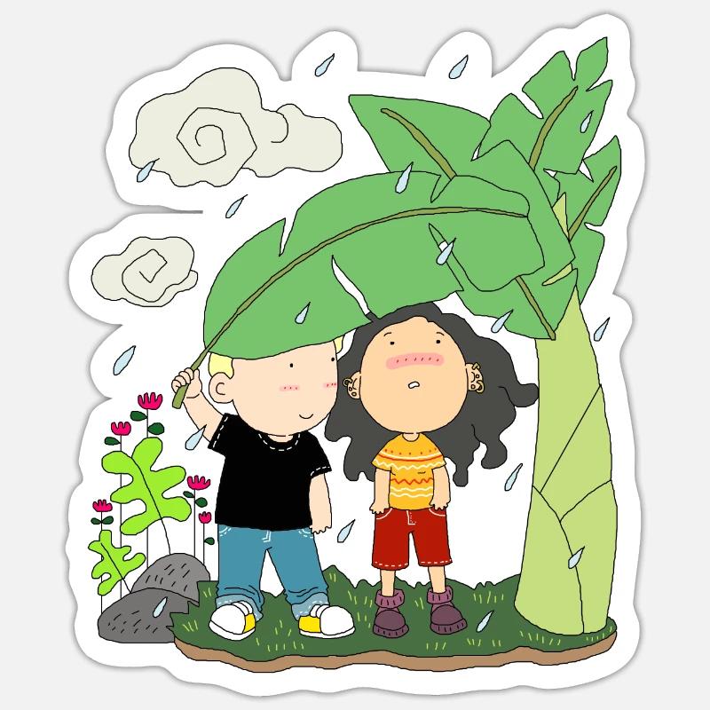 Sticker størrelse S (10 x 10 cm) - 