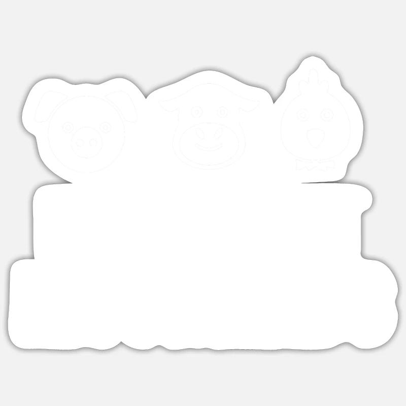 Sticker Größe S (10 x 10 cm) - 